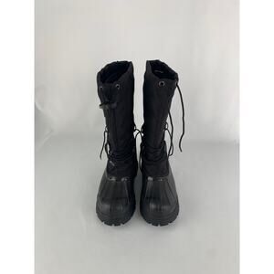 LaCrosse Pac Insulated Waterproof Snow Winter Boots Black Mens Size 7 Cushioned